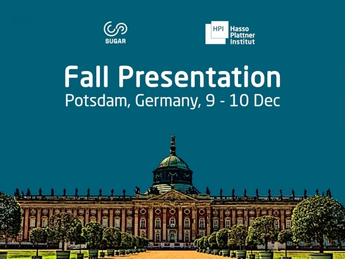 SUGAR+ Fall Presentations Potsdam '19