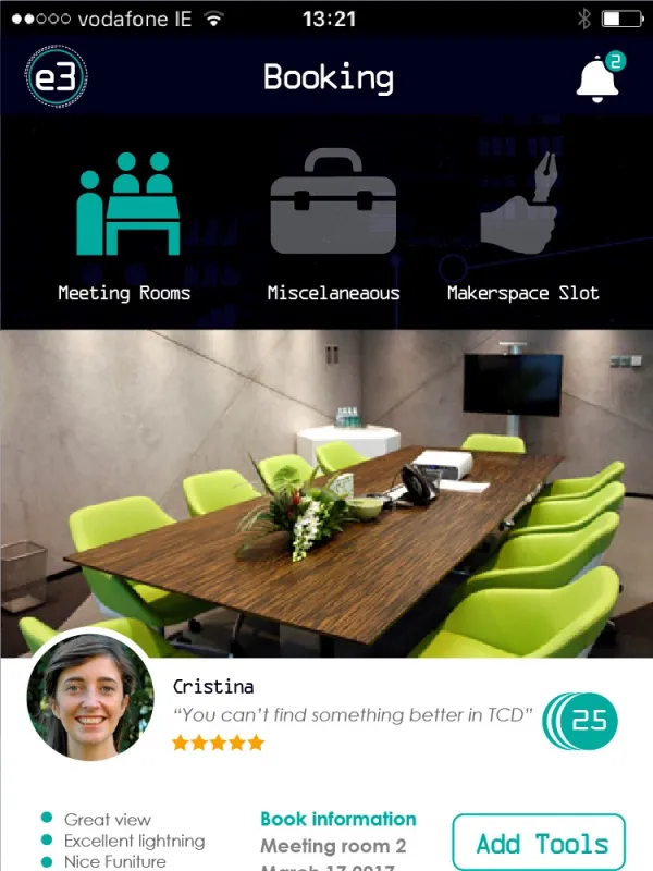 E3 Future Learning Environment – E3 Project TCD (2016/17), image 2