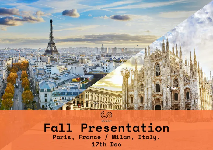 SUGAR+ Fall Presentation Paris'19