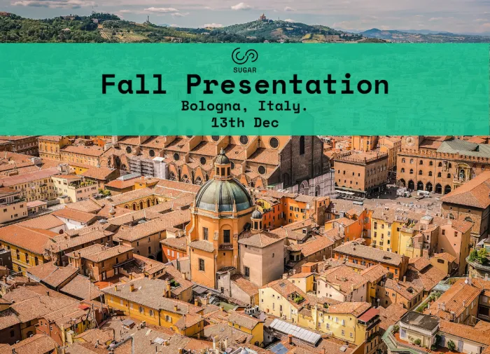 SUGAR+ Fall Presentation Bologna '19