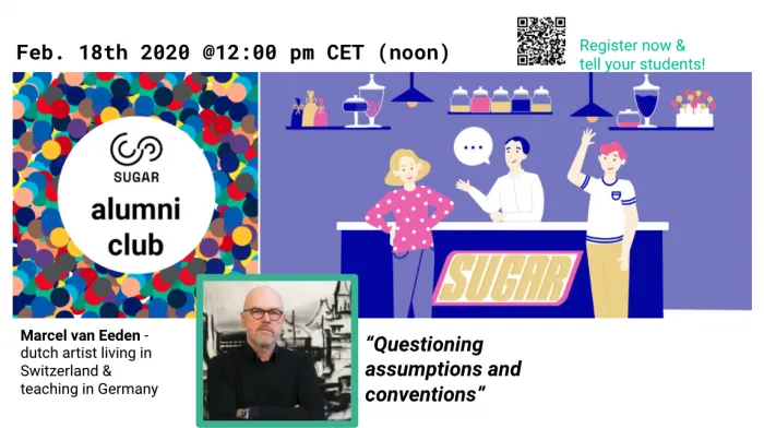 3rd SUGAR Bar Talks with Marcel van Eeden