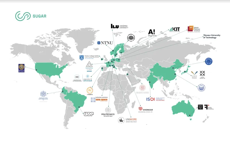 SUGAR World Map