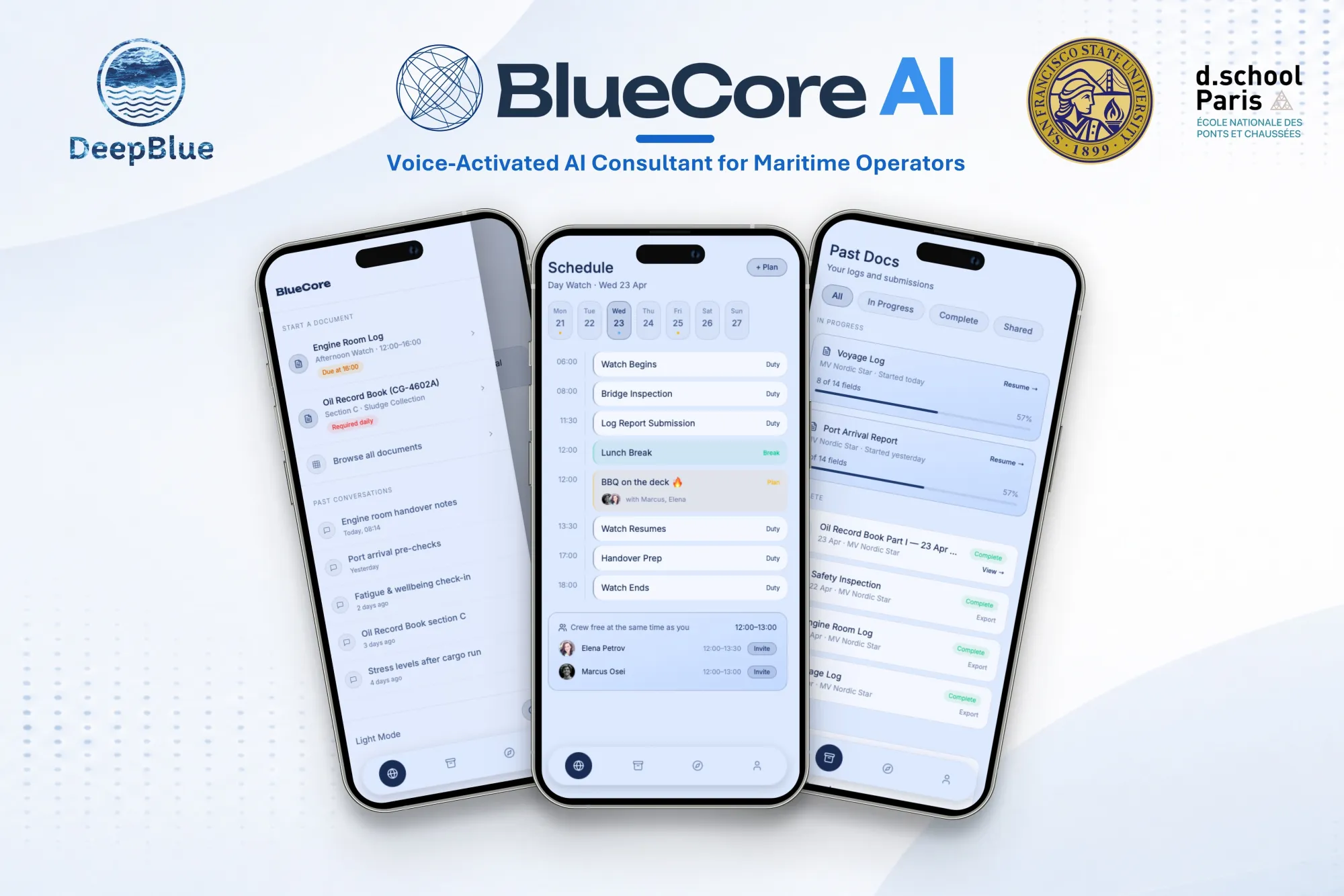 BlueCore AI – Deep Blue Foundation (2025/26)